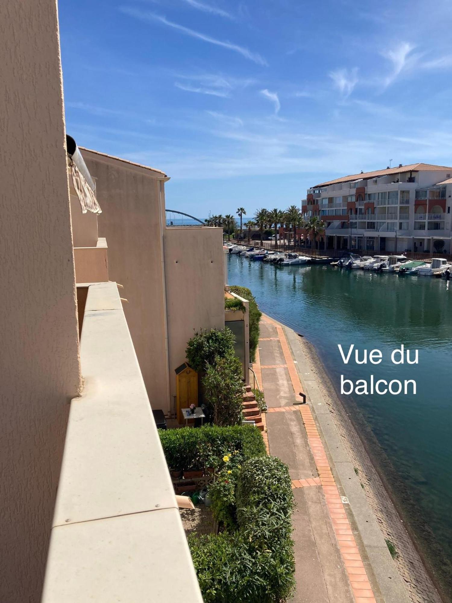 Evasion Setoise - Appartement Avec Balcon Vue Marina, Climatise, Parking - Situe A 200M De La Plage Сет Экстерьер фото